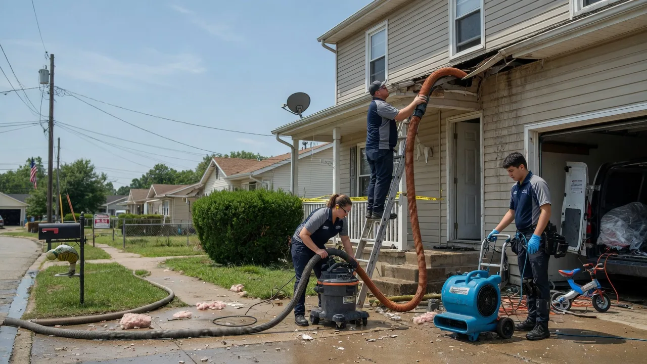 Water Damage Restoration in Wells, MI near me
